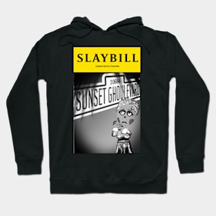 Broadway Zombie Sunset Ghoulevard Slaybill Hoodie